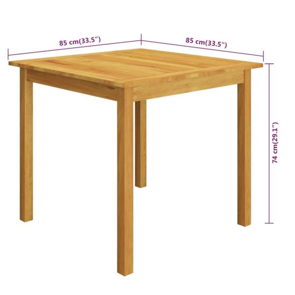 3-tlg. Garten-Essgruppe mit Kissen Braun