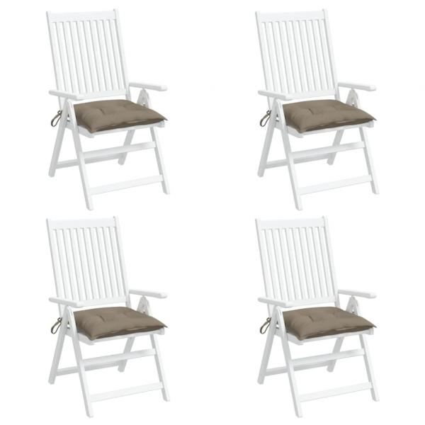 ARDEBO.de - Palettenkissen 4 Stk. Taupe 50x50x7 cm Oxford-Gewebe