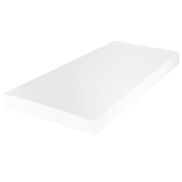Bett mit Matratze Schwarz Metall 180×200 cm