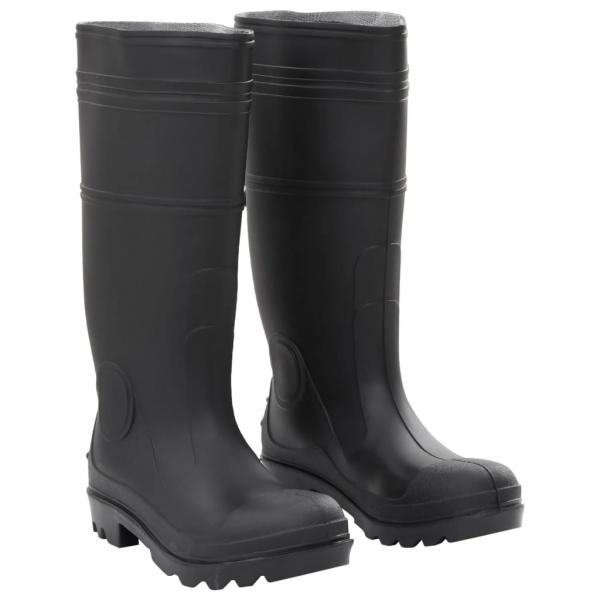 ARDEBO.de - Gummistiefel Schwarz Größe 39 PVC