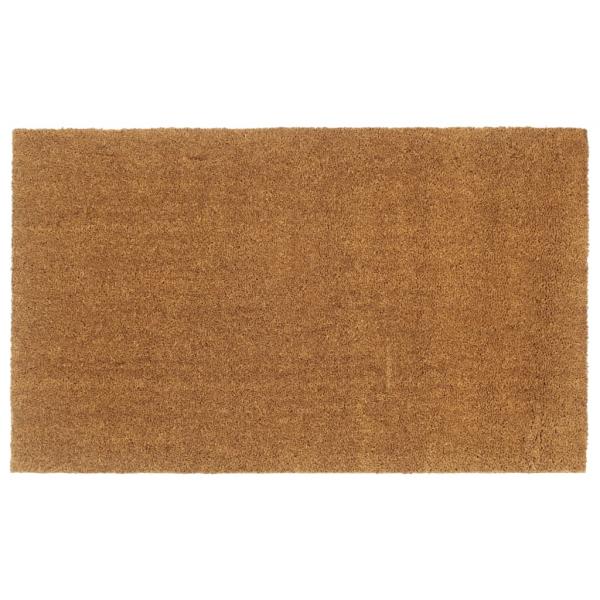 ARDEBO.de - Fußmatte Natur 90x150 cm Kokosfaser Getuftet