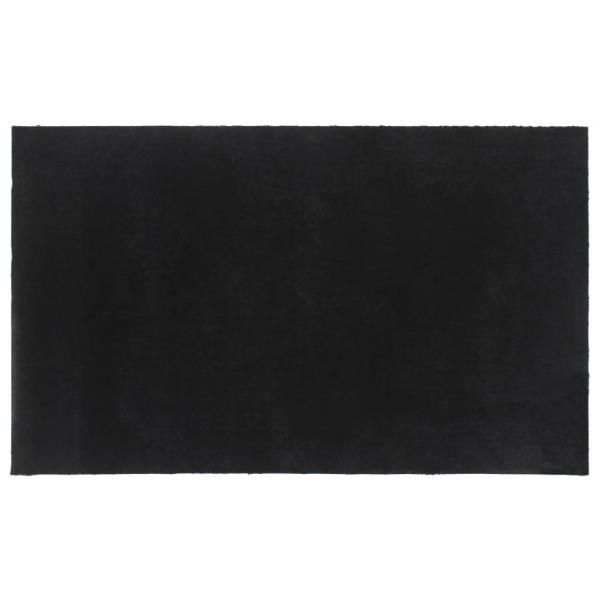 Fußmatte Schwarz 90x150 cm Kokosfaser Getuftet
