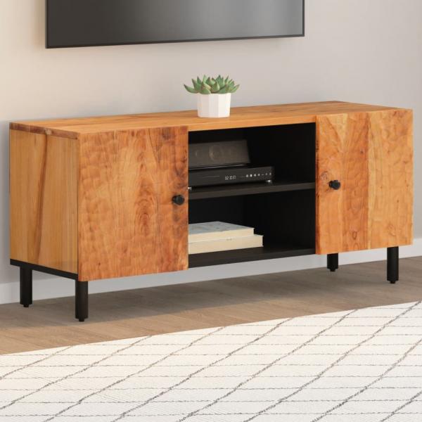 ARDEBO.de - TV-Schrank 105x33x46 cm Massivholz Akazie