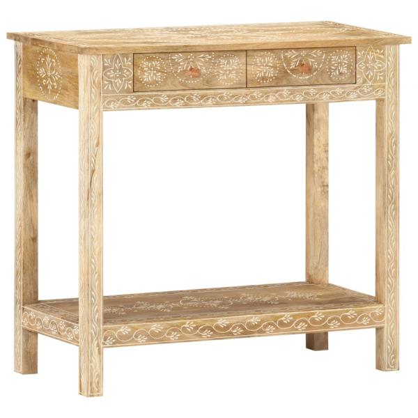 ARDEBO.de - Konsolentisch 80x35x74 cm Mango Massivholz