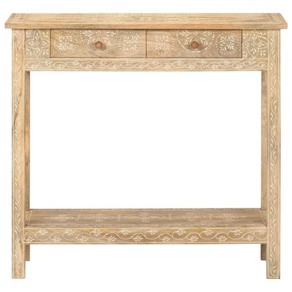 Konsolentisch 80x35x74 cm Mango Massivholz