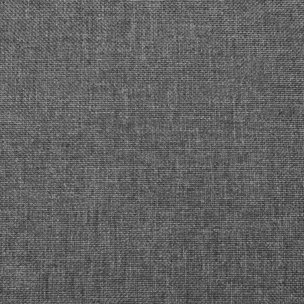 Schlafsofa 2-Sitzer mit 2 Kissen Hellgrau Stoff