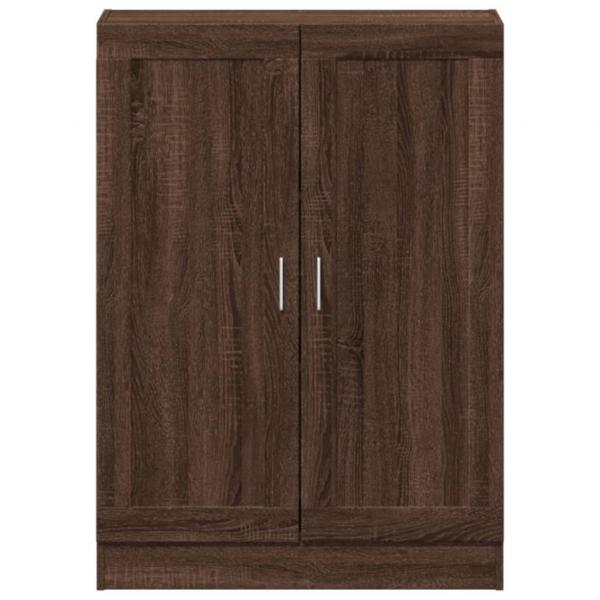 Bücherschrank Braun Eichen-Optik 82,5x30,5x115 cm Holzwerkstoff