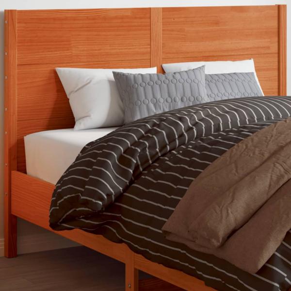 ARDEBO.de - Kopfteil Wachsbraun 160 cm Massivholz Kiefer