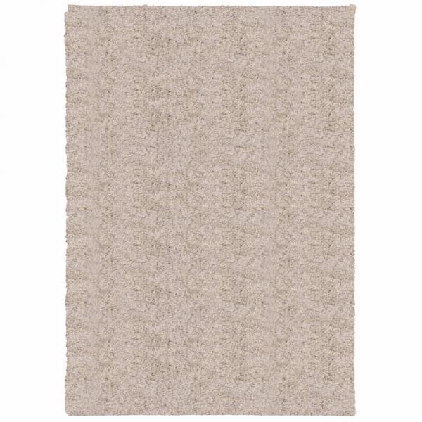Shaggy-Teppich PAMPLONA Hochflor Modern Beige 160x230 cm