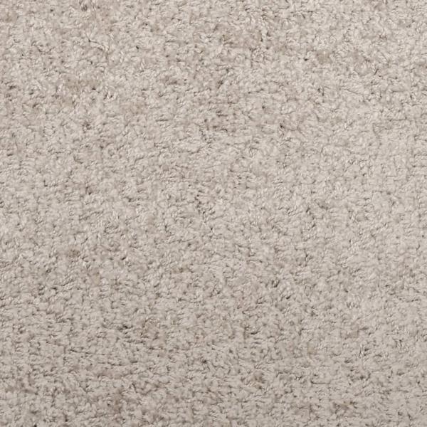 Shaggy-Teppich PAMPLONA Hochflor Modern Beige 200x280 cm