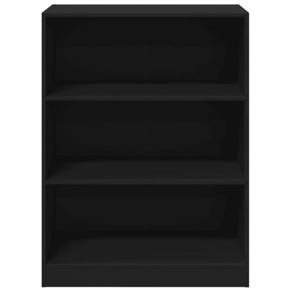 Kleiderschrank Schwarz 77x48x102 cm Holzwerkstoff