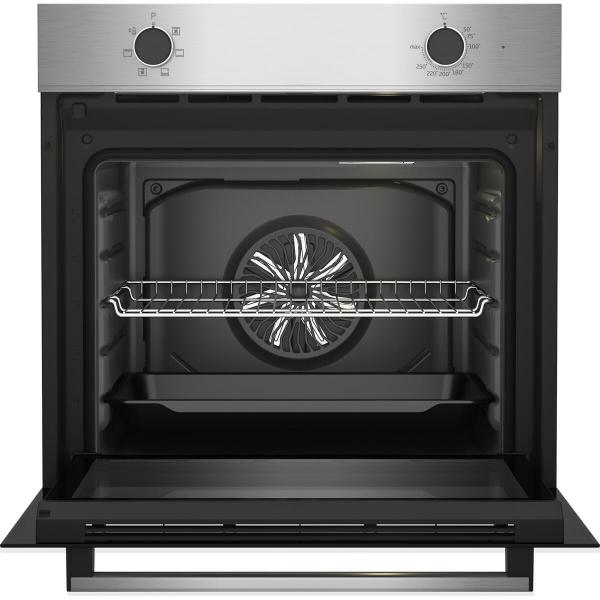 Beko BBIE12000X EEK: A Einbaubackofen, 60 cm breit, 66 L, SteamShine, Grill,