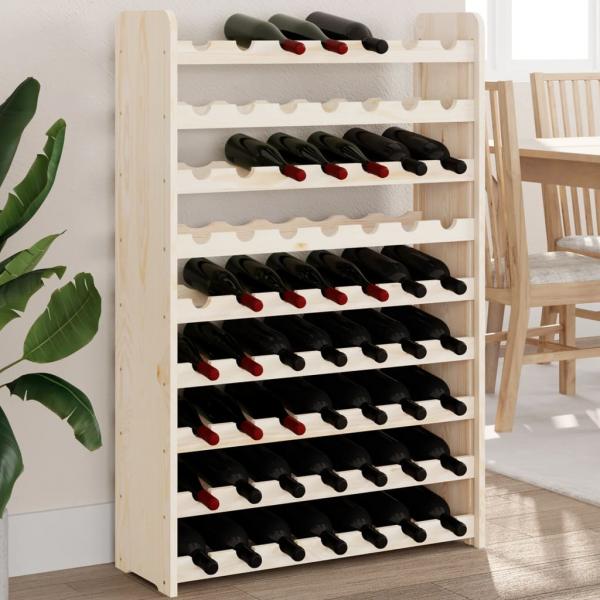 ARDEBO.de - Weinregal 72,5x25x111,5 cm Massivholz Kiefer