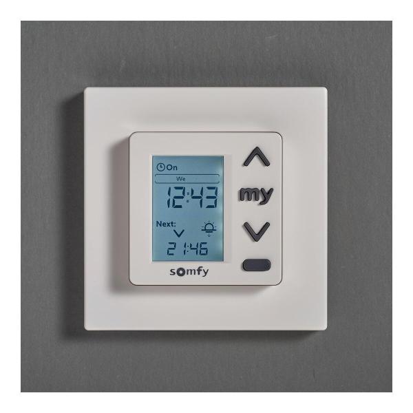 ARDEBO.de Somfy Zeitschaltuhr Chronis Uno, 55x55, weiß (1870948)