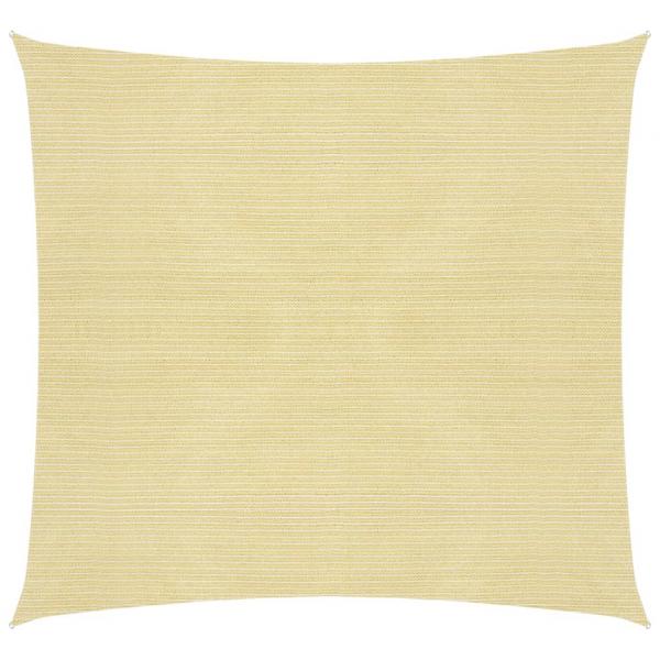 ARDEBO.de - Sonnensegel 160 g/m² Beige 4,5x4,5 m HDPE