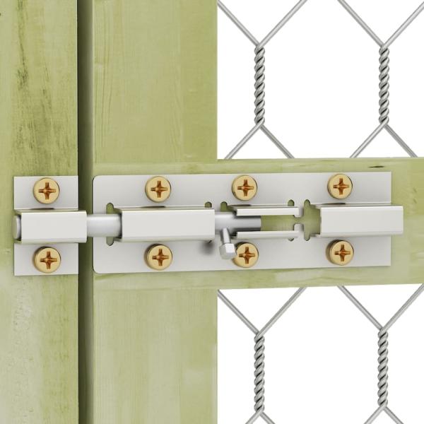 ARDEBO.de - Hühnerstall 200x400x200 cm Massivholz Kiefer Imprägniert