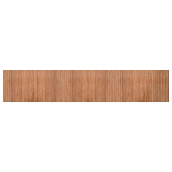 Teppich Rechteckig Natur 60x300 cm Bambus
