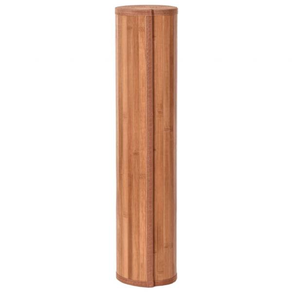 Teppich Rechteckig Braun 70x400 cm Bambus