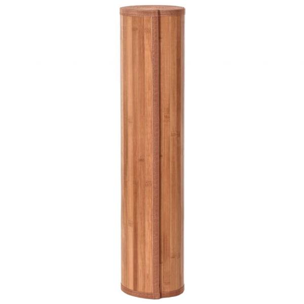 Teppich Rechteckig Braun 70x300 cm Bambus
