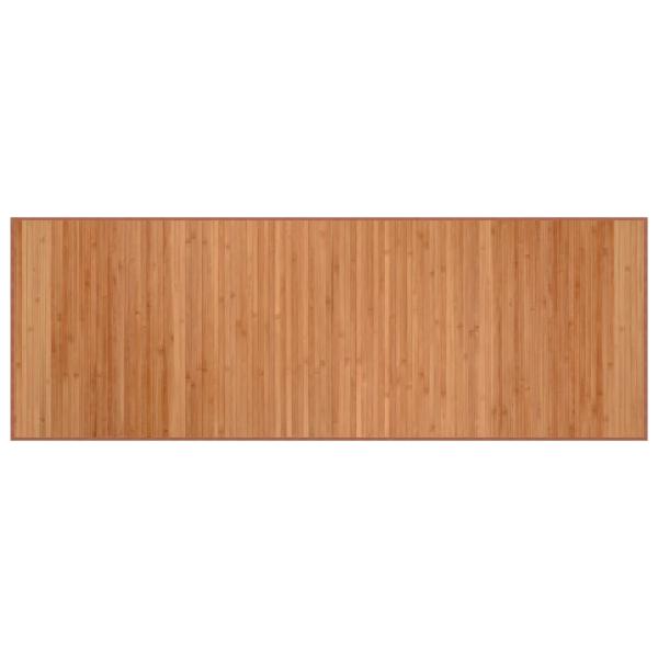 Teppich Rechteckig Natur 70x200 cm Bambus