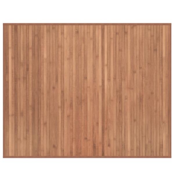 Teppich Rechteckig Natur 80x100 cm Bambus