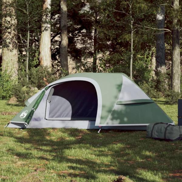 ARDEBO.de - Kuppel-Campingzelt 1 Person Grün Wasserdicht