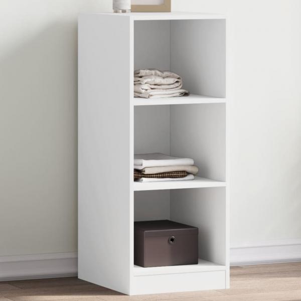 ARDEBO.de - Kleiderschrank Weiß 48x41x102 cm Holzwerkstoff