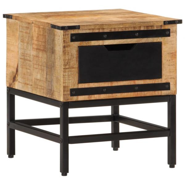 Nachttisch 40x40x45 cm Massivholz Mango