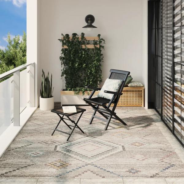 ARDEBO.de - Teppich ARBIZU Indoor und Outdoor Vintage-Design 240x340 cm