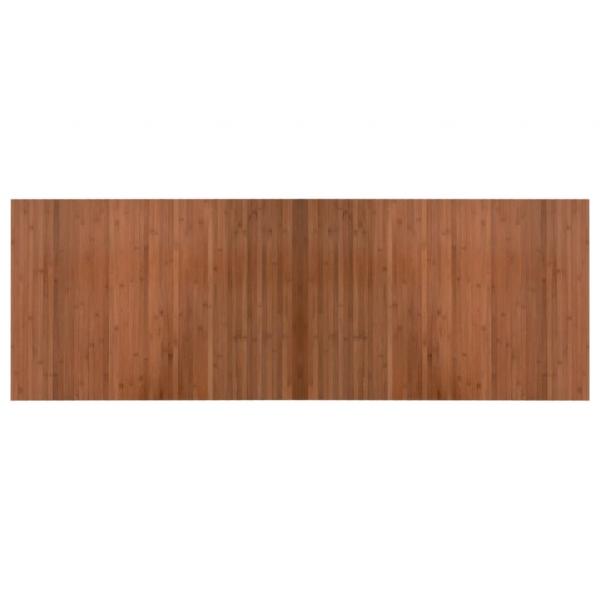 Teppich Rechteckig Braun 70x200 cm Bambus