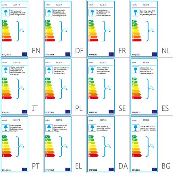 Wandleuchte Industrie-Stil Weiß Rund E27
