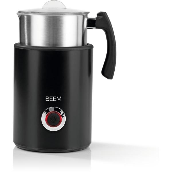 BEEM Induktions-Milchaufschäumer Milk Perfect II 260ml, 500W, Edelstahl/schwarz (08158)