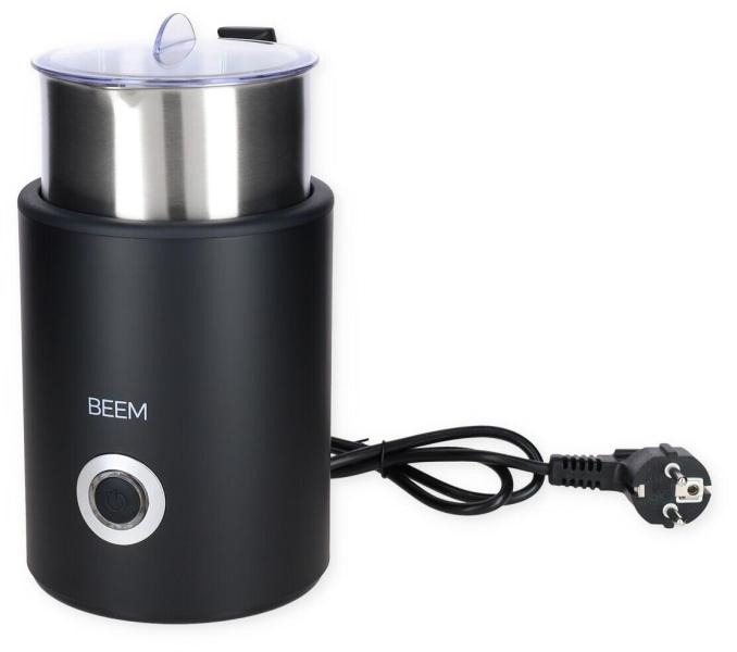 BEEM Induktions-Milchaufschäumer Milk Perfect II 260ml, 500W, Edelstahl/schwarz (08158)