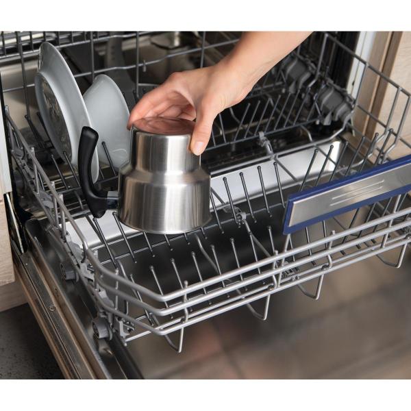 BEEM Induktions-Milchaufschäumer Milk Perfect II 260ml, 500W, Edelstahl/schwarz (08158)