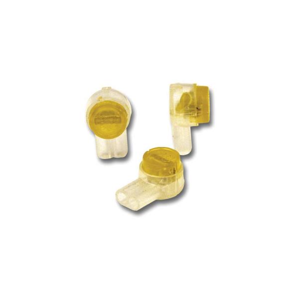 ARDEBO.de CobiNet 7400 010 Einzeladerverbinder UY2 für 2 Adern max.0,4-0,9mm fettgefüllt, 100 Stück