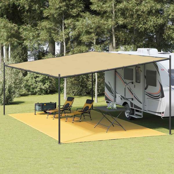 ARDEBO.de - Zeltteppich 400x700 cm Beige