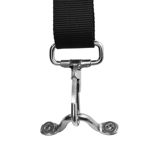 3-Bow Bimini-Top Grau 184x170x133 cm