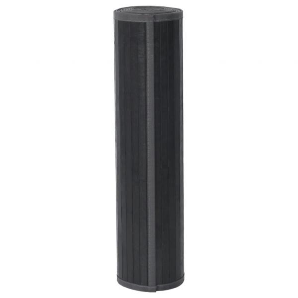 Teppich Rechteckig Grau 80x500 cm Bambus
