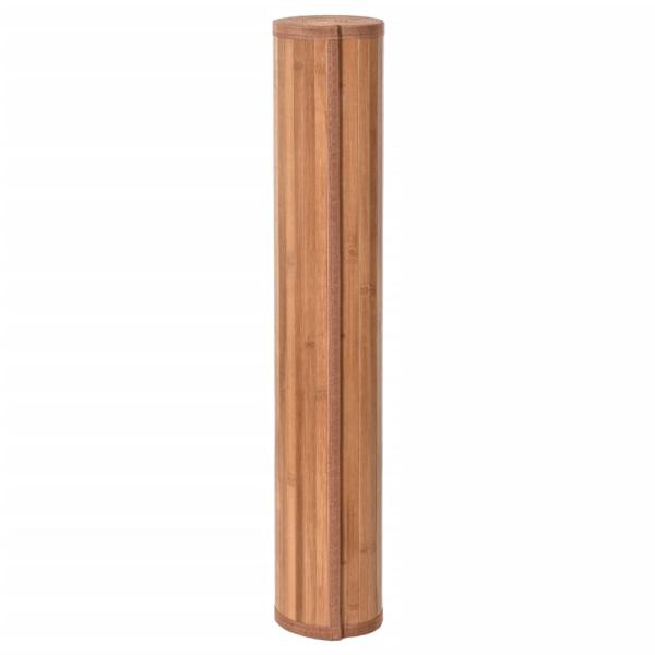Teppich Rechteckig Natur 100x300 cm Bambus