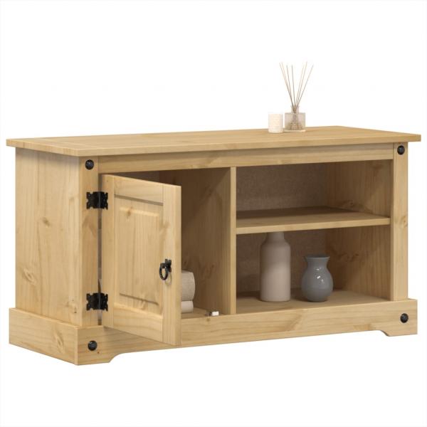 ARDEBO.de - TV-Schrank Corona 100x37x52 cm Massivholz Kiefer