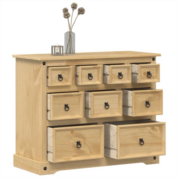 ARDEBO.de - Kommode Corona 103x46x83 cm Massivholz Kiefer