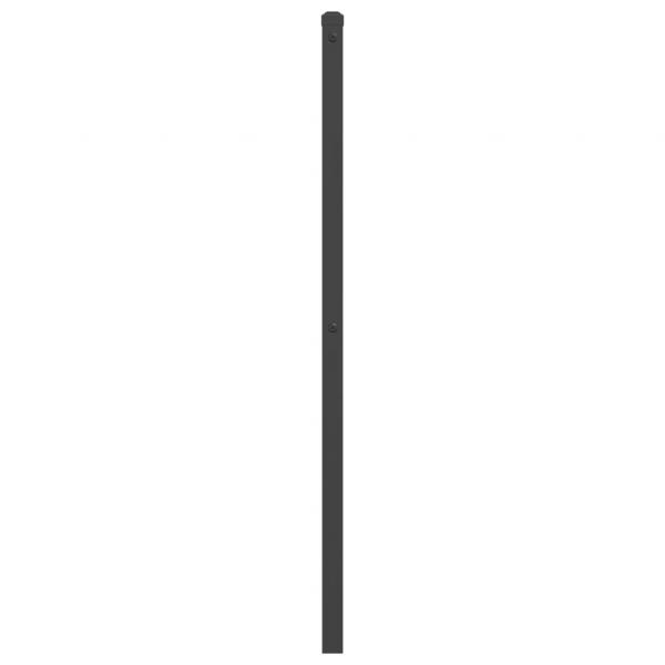 Kopfteil Metall Schwarz 193 cm