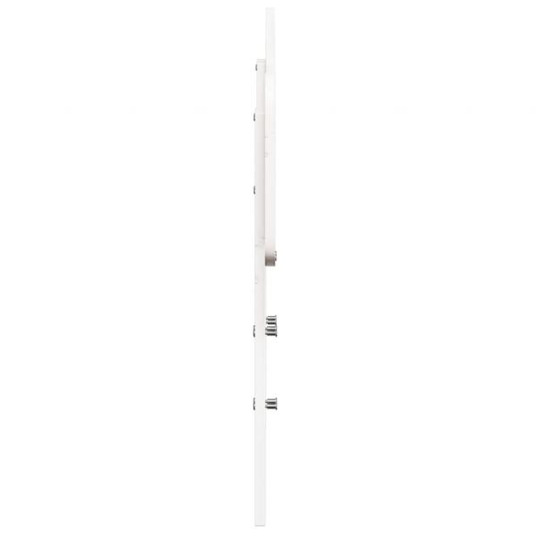 Kopfteil Weiß 75 cm Massivholz Kiefer 