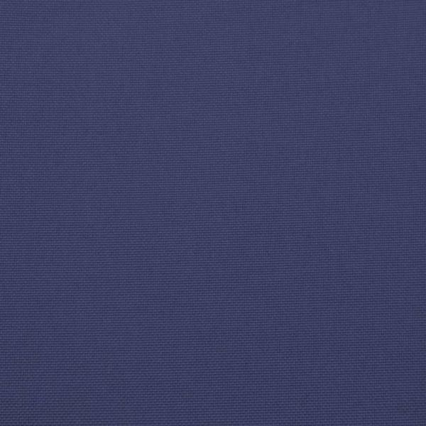 Stuhlkissen 2 Stk. Marineblau 50x50x7 cm Oxford-Gewebe