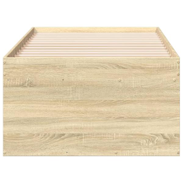 Tagesbett mit Schubladen Sonoma-Eiche 75x190 cm Holzwerkstoff