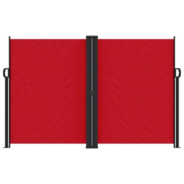 Seitenmarkise Ausziehbar Rot 160x600 cm