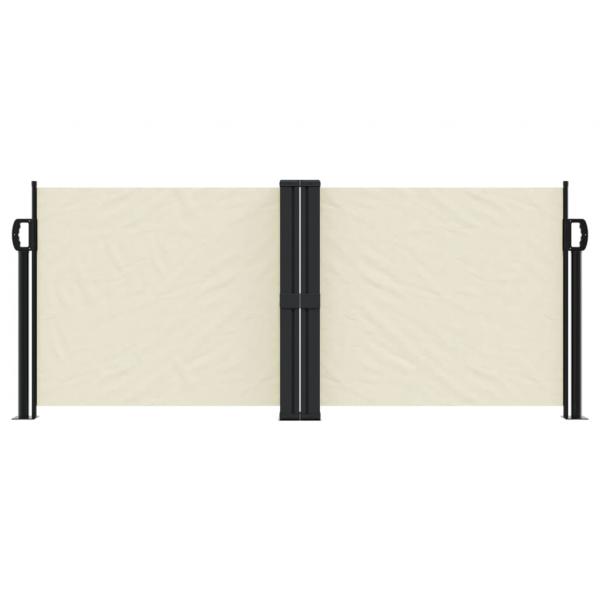 Seitenmarkise Ausziehbar Creme 100x600 cm