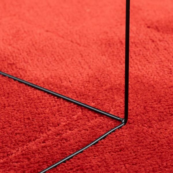 Teppich OVIEDO Kurzflor Rot 80x150 cm