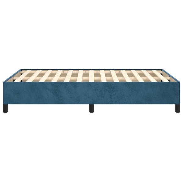 Bettgestell Dunkelblau 120x190 cm Samt