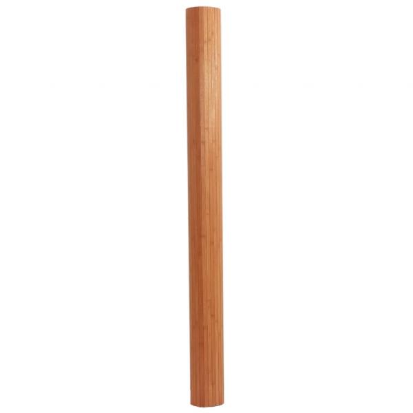 ARDEBO.de - Teppich Rechteckig Braun 80x500 cm Bambus